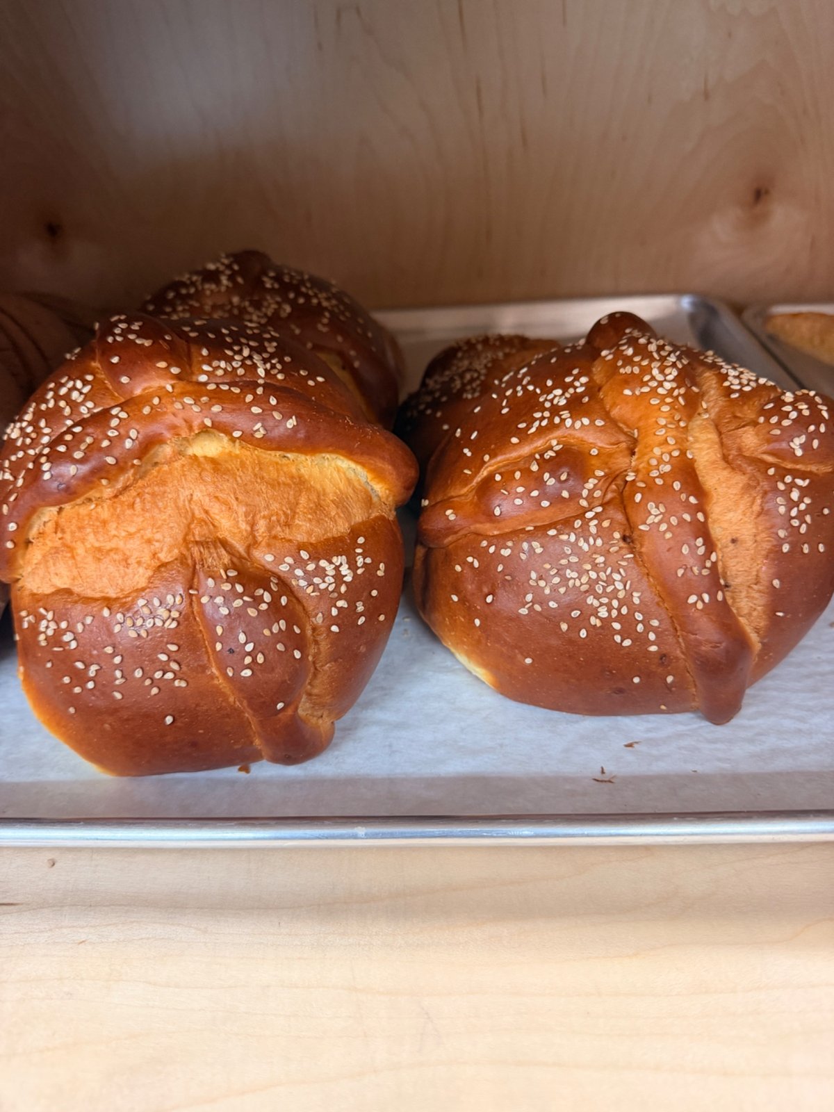 Fresh pan dulce and bread at Eli's Sweet Bakery