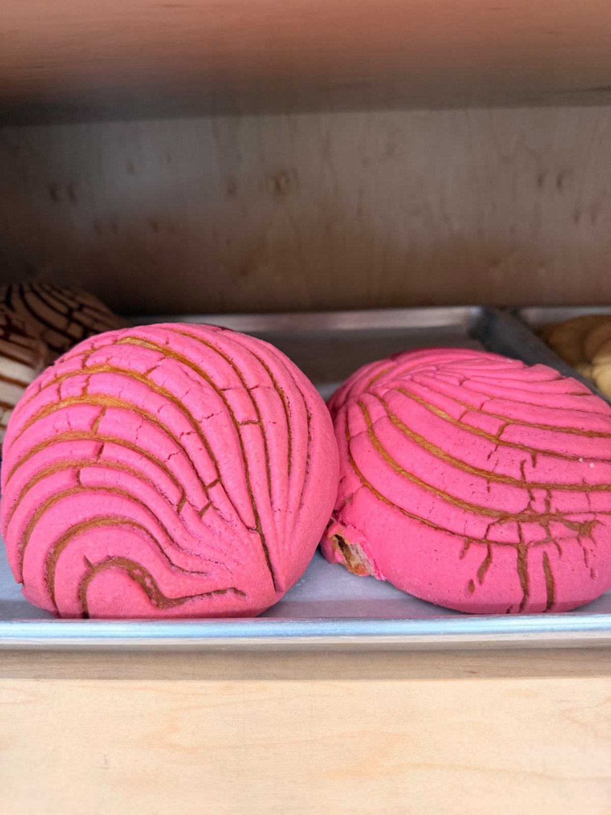 Fresh pan dulce and bread at Eli's Sweet Bakery