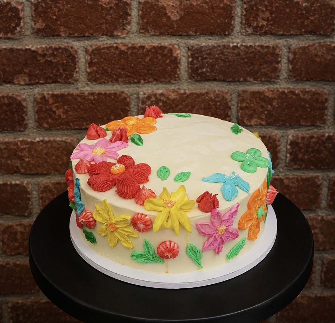 Custom cake made by Eli's Sweet Bakery