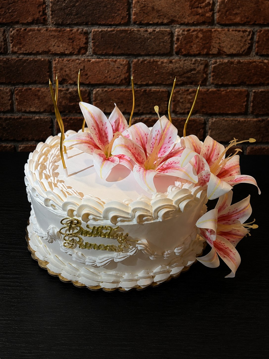 Custom cake made by Eli's Sweet Bakery